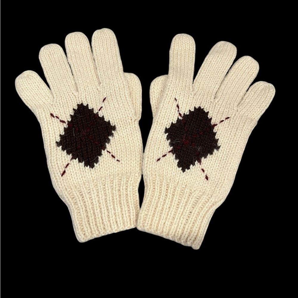 Neckworks Alpaca Blend Knit Unisex Gloves Made in Peru